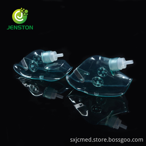 Disposable Medical Simple Emergency Oxygen Tubing Mask
